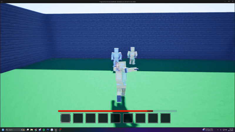 combat test
