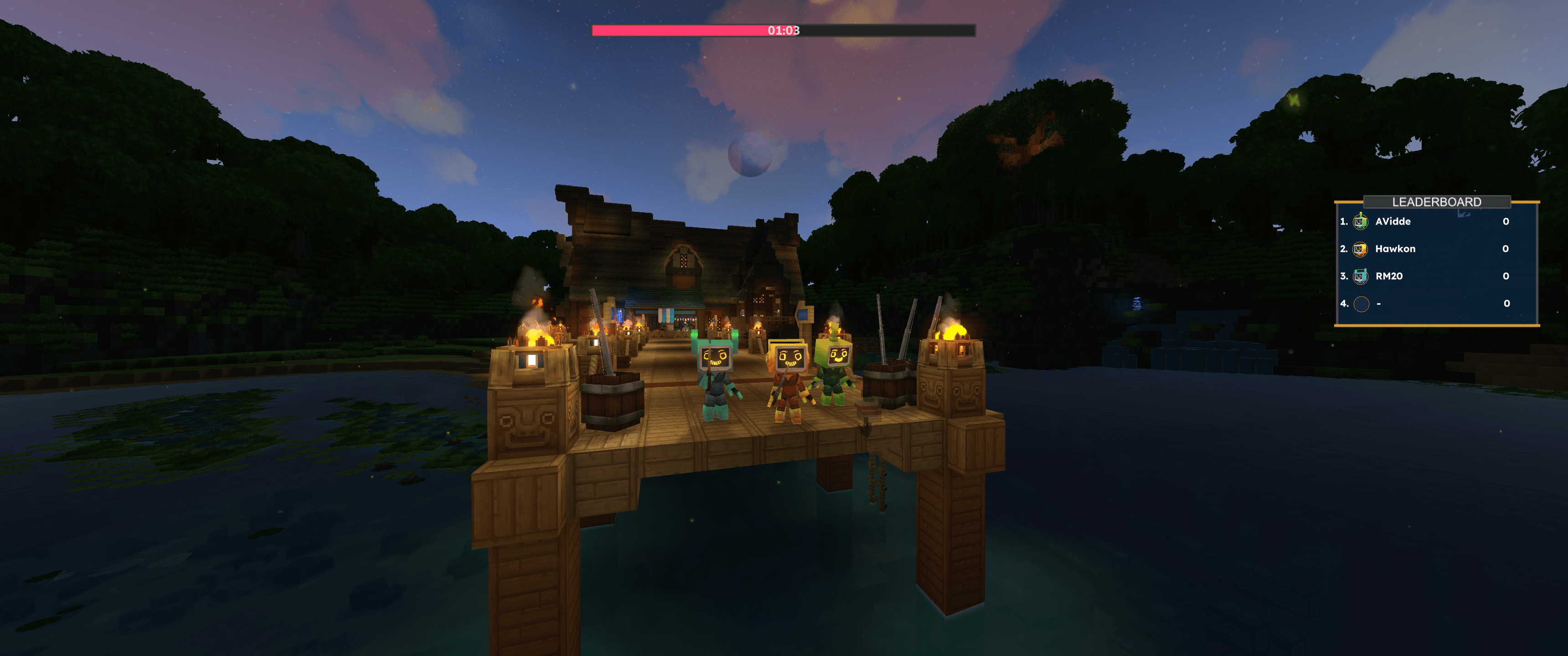 Fishing minigame