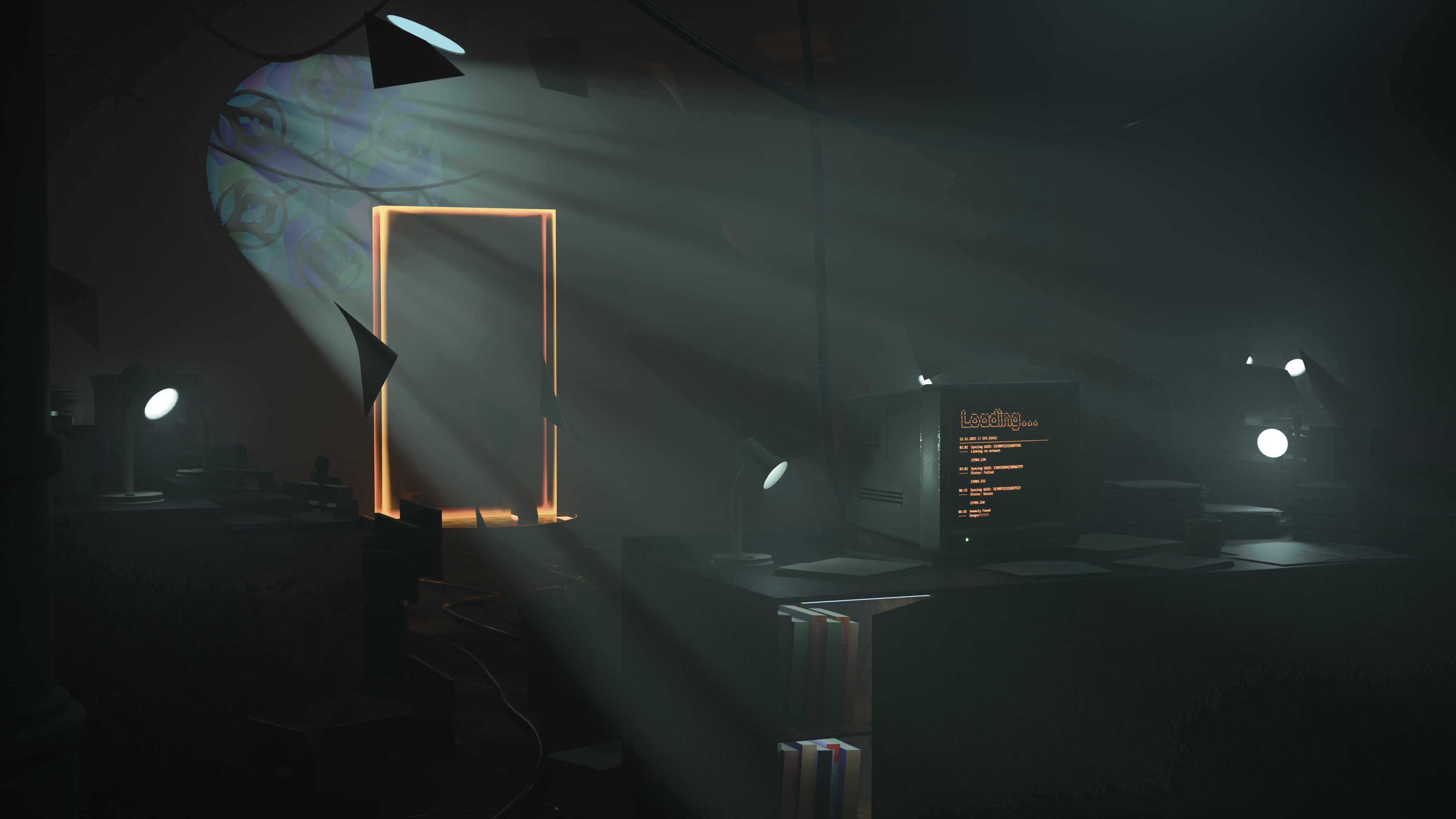 3D Layout - Portal Room