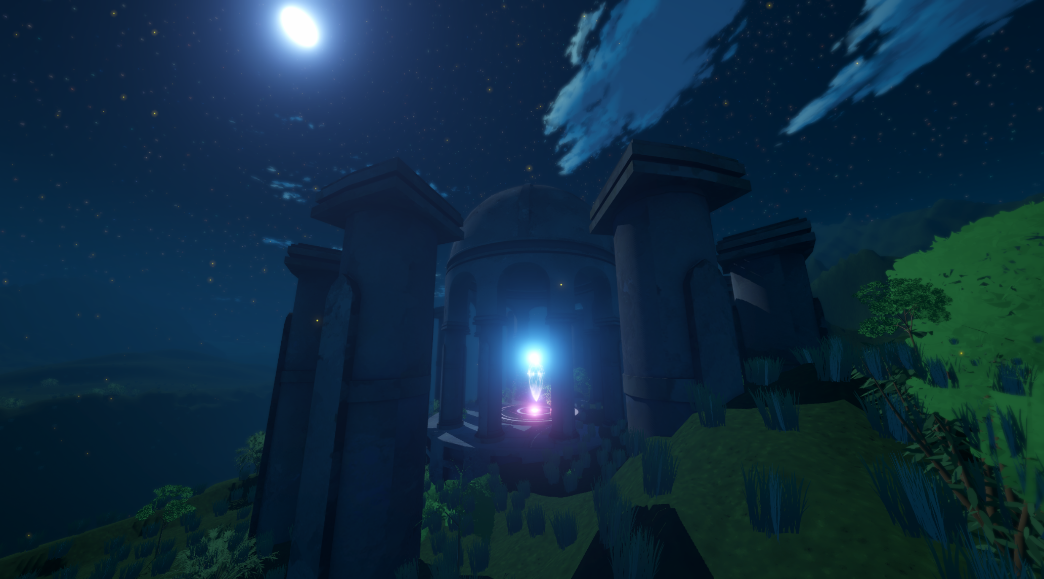 Under The Stars - temple